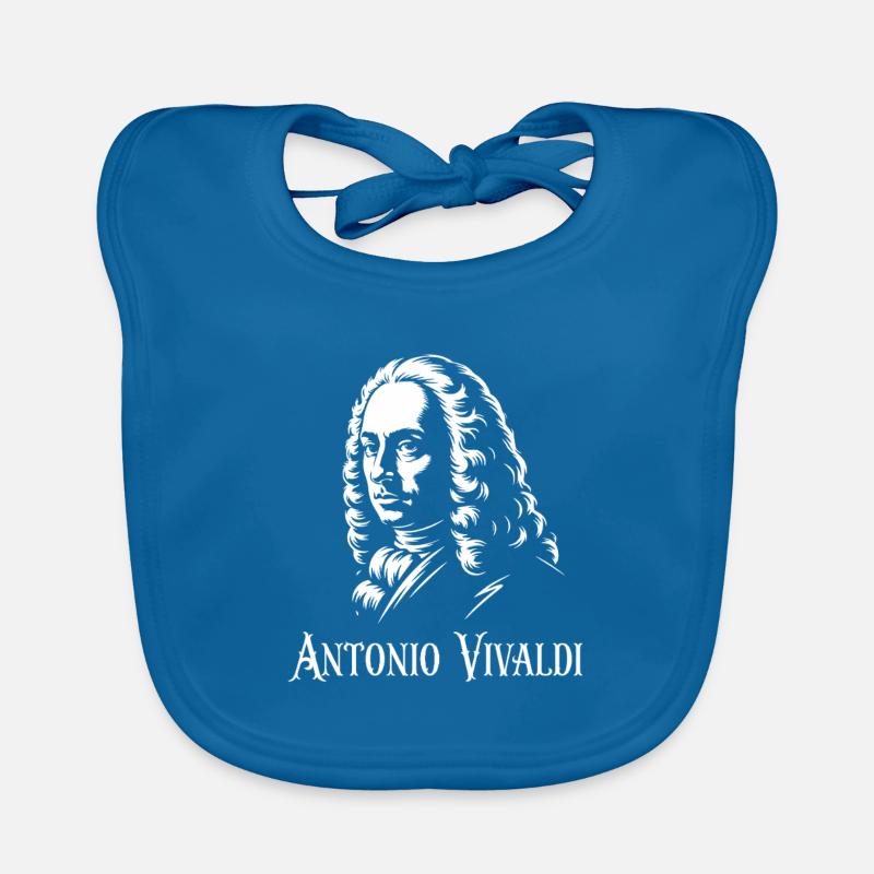 Antonio Vivaldi Compositeur Musique classique Bavoir bio Bébé