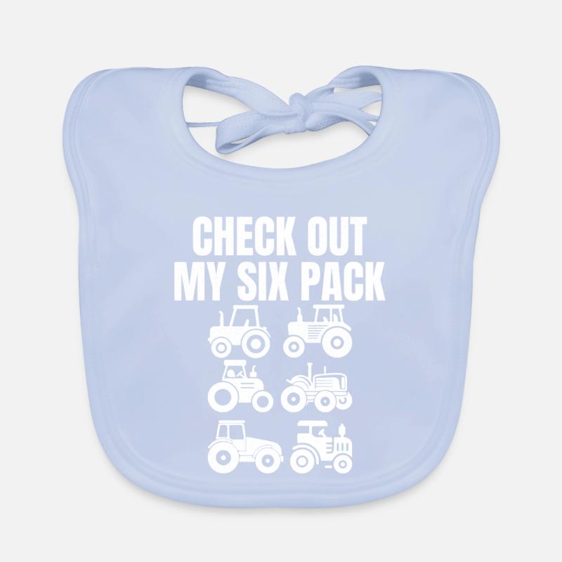 Découvrez mon pack de six Bavoir bio Bébé