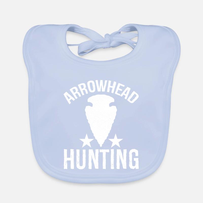 Chasse à la pointe de flèche Bavoir bio Bébé
