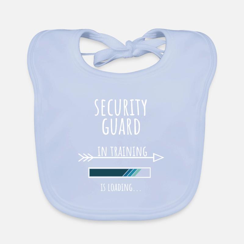 Formation Métier de Cadeau d’Agent de Sécurité Bavoir bio Bébé