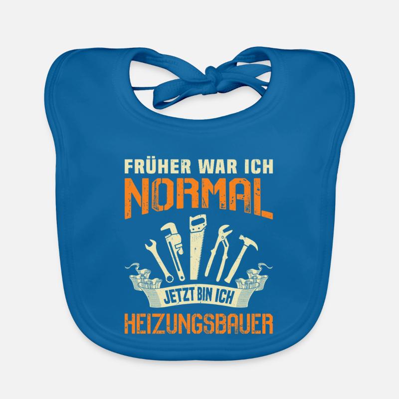 Heating Engineer Heating Construction Plumber Plumber Organic Baby Bibs