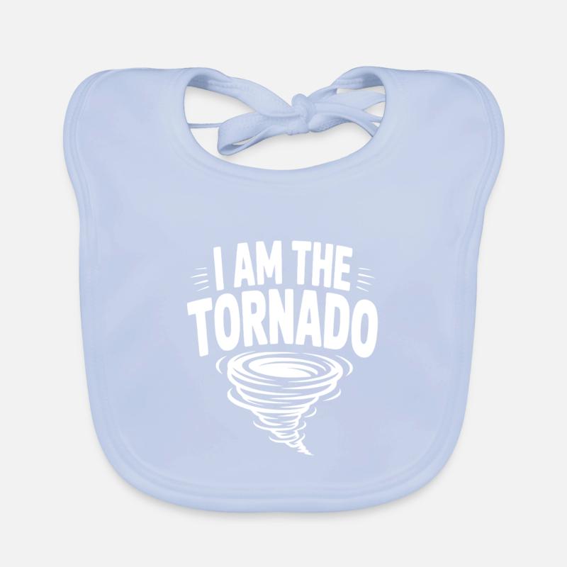 I Am The Tornado Organic Baby Bibs