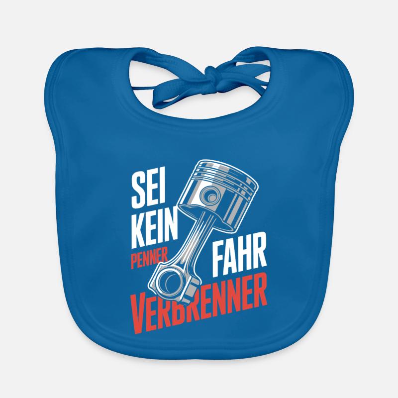 Drivers - drive combustion engine Organic Baby Bibs