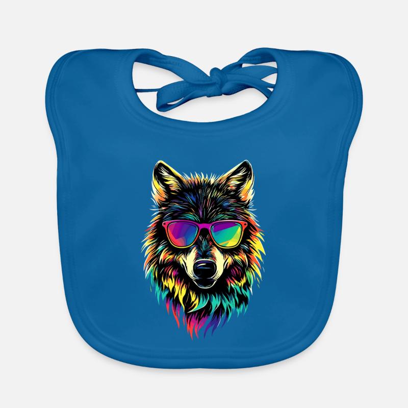 Wolf Love Wolves Wolf Pack Wolfhound Wild Wolf Bavoir bio Bébé