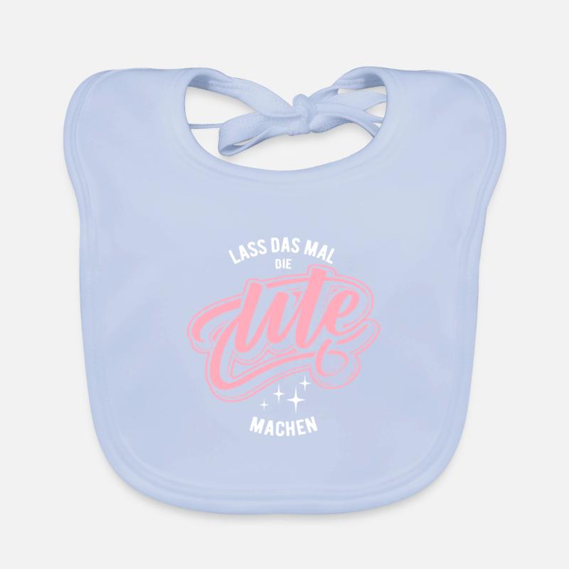 Let Ute do that - name day Organic Baby Bibs