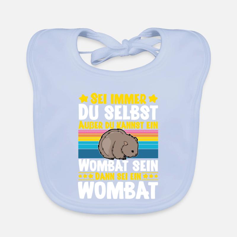 Wombat Baby Bio-Lätzchen