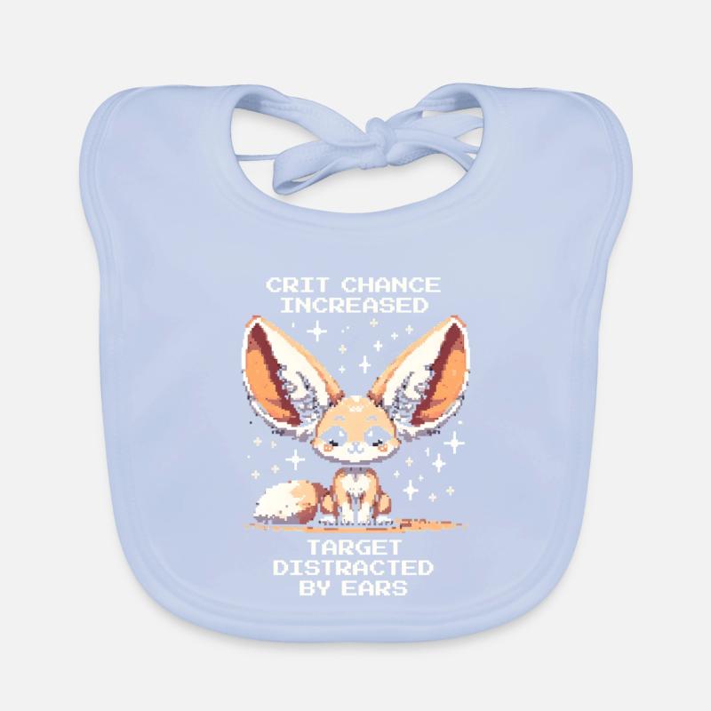 Chances de coup critique augmentées | Fennec, Oreilles Bavoir bio Bébé