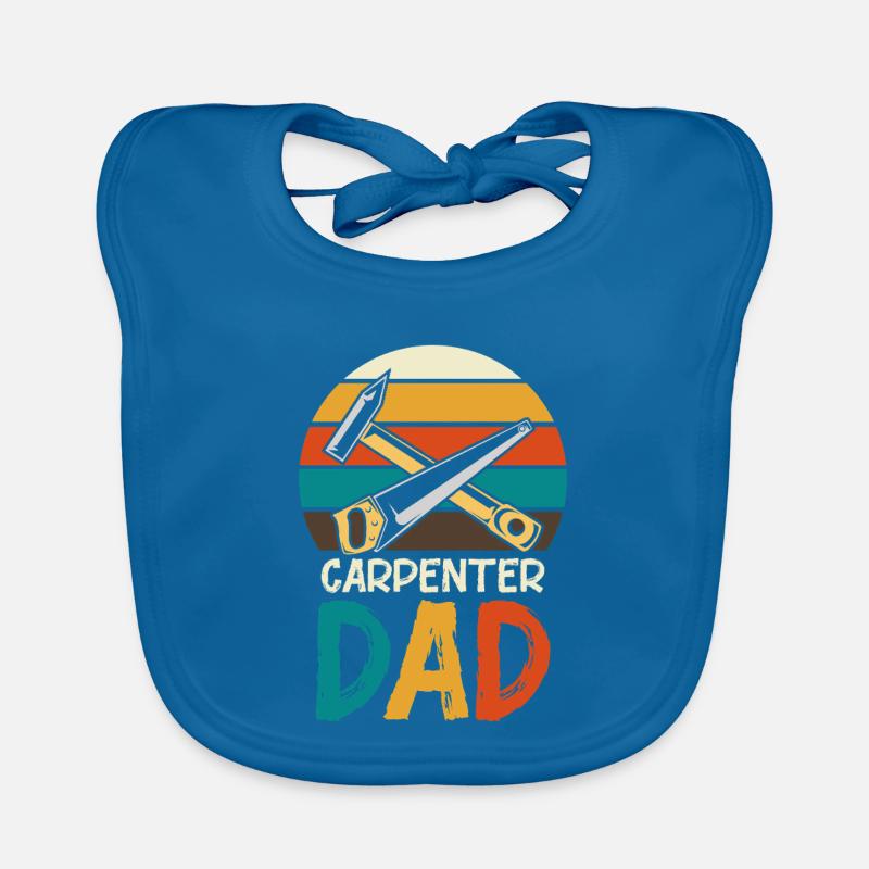 Charpentier Père Outils Rétro Bavoir bio Bébé