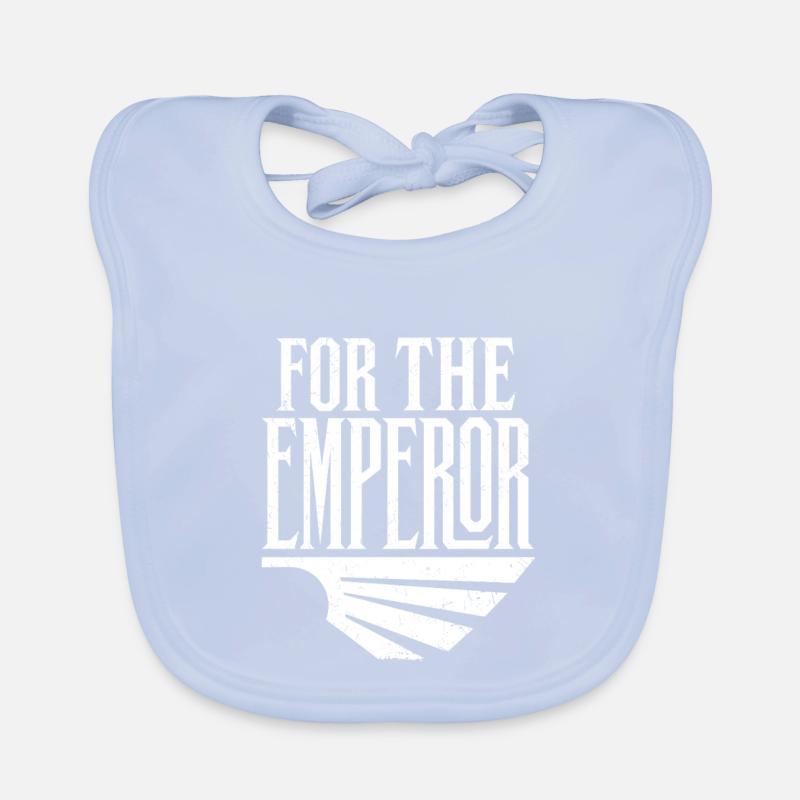For The Emperor. Scifi Space Gaming Design Organic Baby Bibs