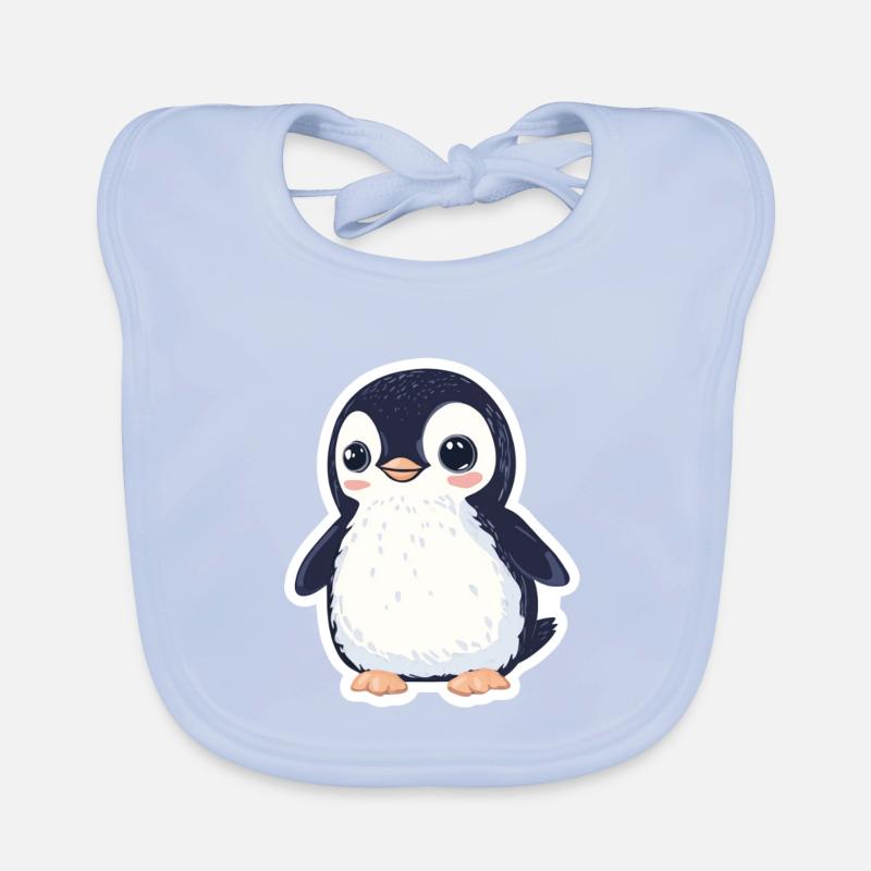 Penguin Organic Baby Bibs