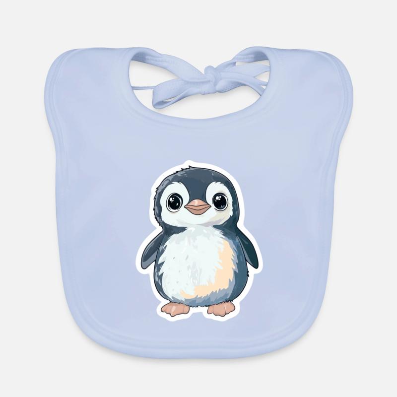 Pinguin Baby Bio-Lätzchen
