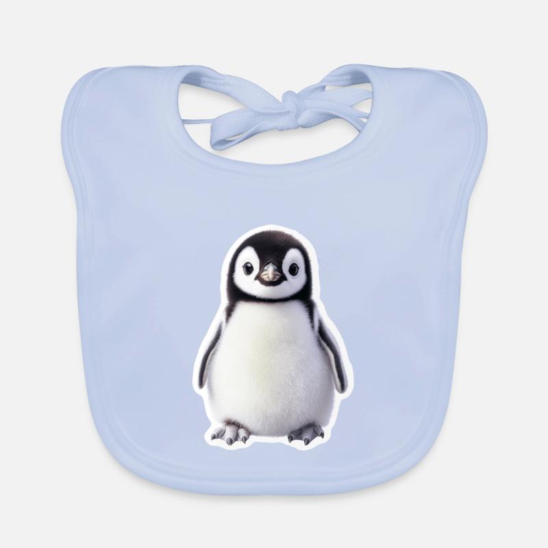 Pinguin Baby Bio-Lätzchen