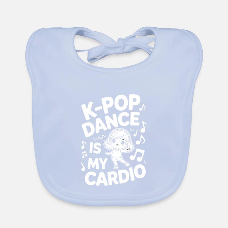 K-Pop Danse Drôle Corée Bavoir bio Bébé