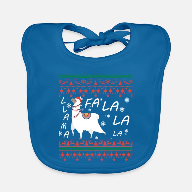 Pull de Noël moche Llama Bavoir bio Bébé