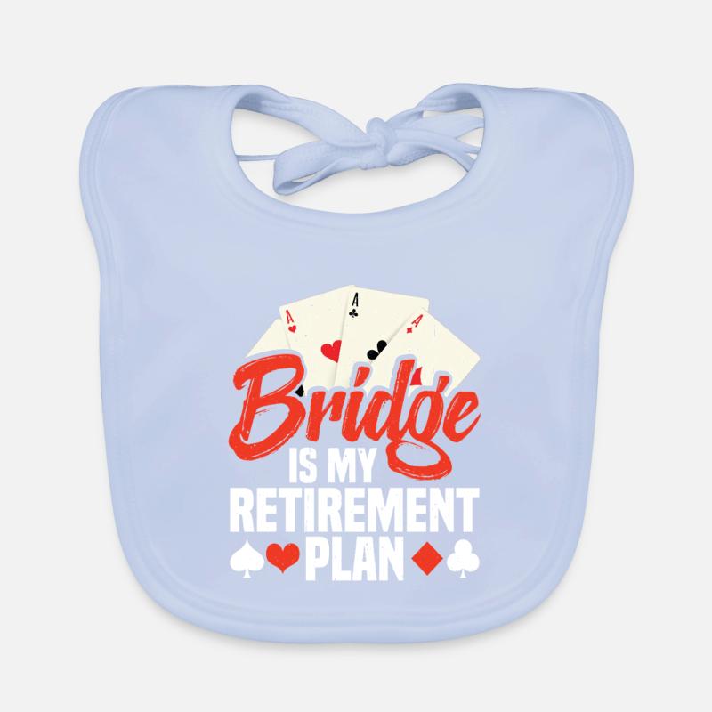 Le pont est mon plan de retraite Bavoir bio Bébé