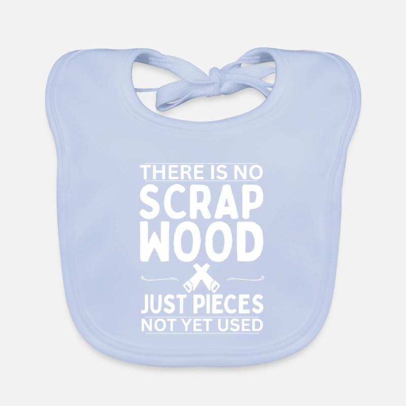 Pas de déchets de bois - juste des pièces pas encore utilisées Bavoir bio Bébé