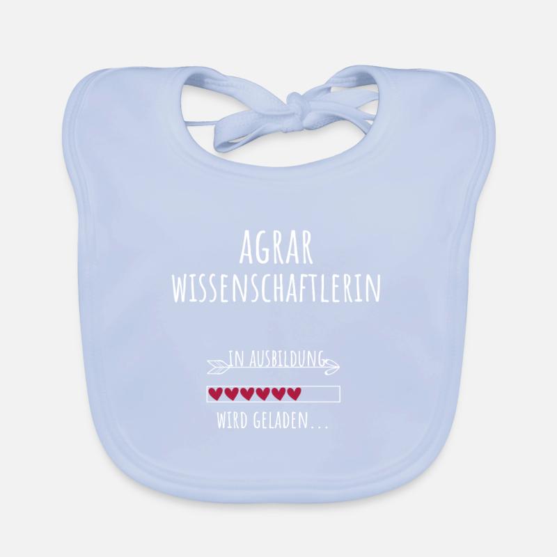 Agricultural scientist in training Loading Organic Baby Bibs