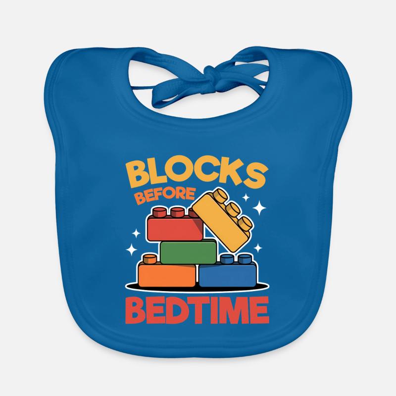 Blocs de construction Enfants Brick Builder Bavoir bio Bébé