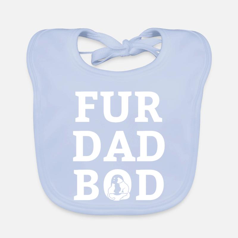 Pour Dad Bod Bavoir bio Bébé