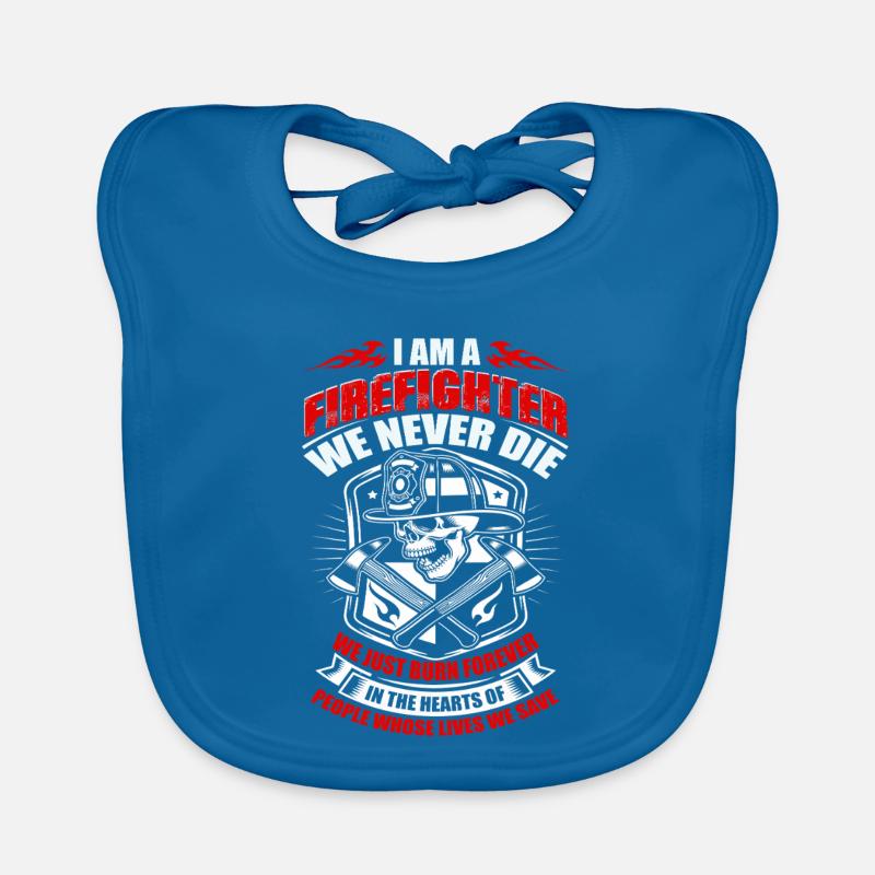 Fire brigade Organic Baby Bibs