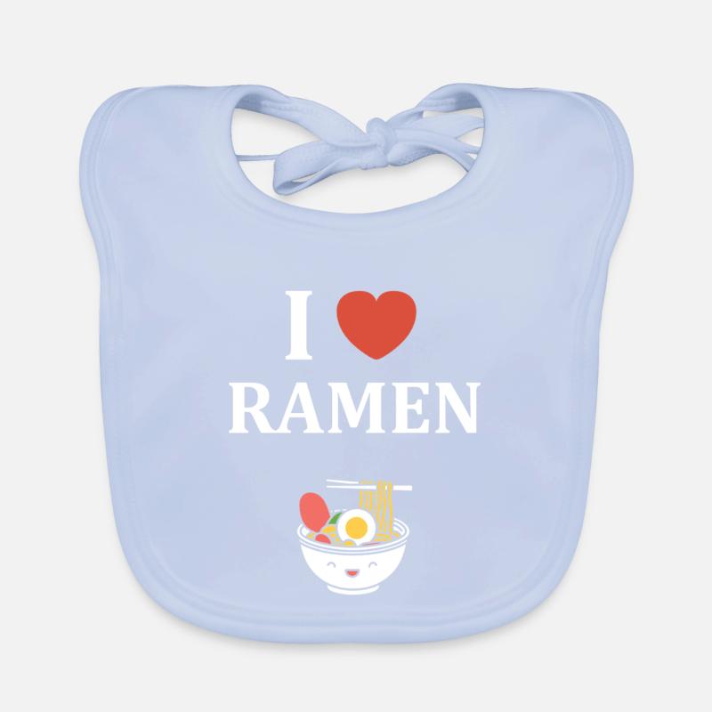 I like ramen Organic Baby Bibs