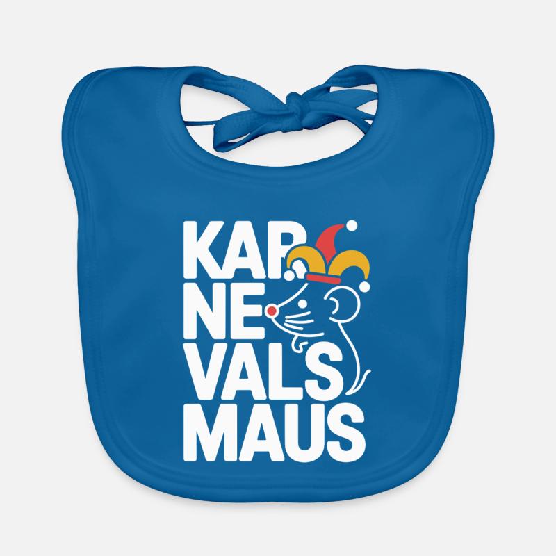 Souris de carnaval Souris de Cologne Souris de carnaval Bavoir bio Bébé