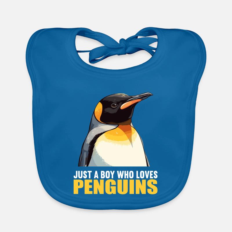 Pingouins Pingouin Bavoir bio Bébé