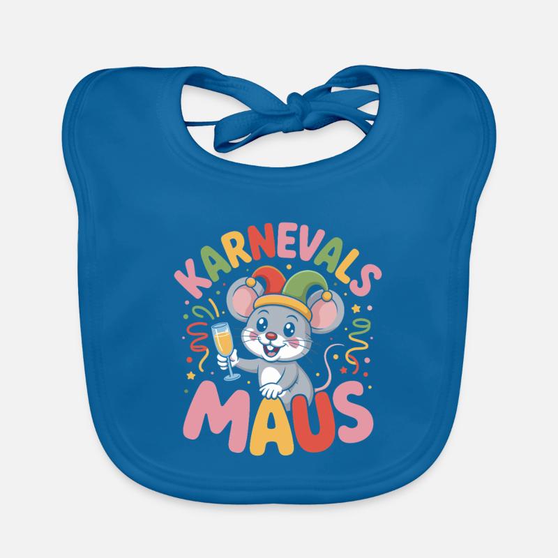 Carnival Mouse Cologne Carnival Mouse Organic Baby Bibs