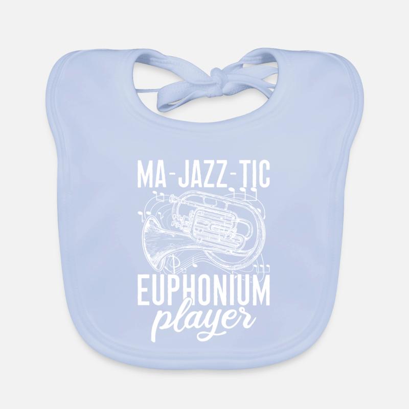 Bariton Player Ma-Jazz-Tic Player Euphonium Baby Bio-Lätzchen