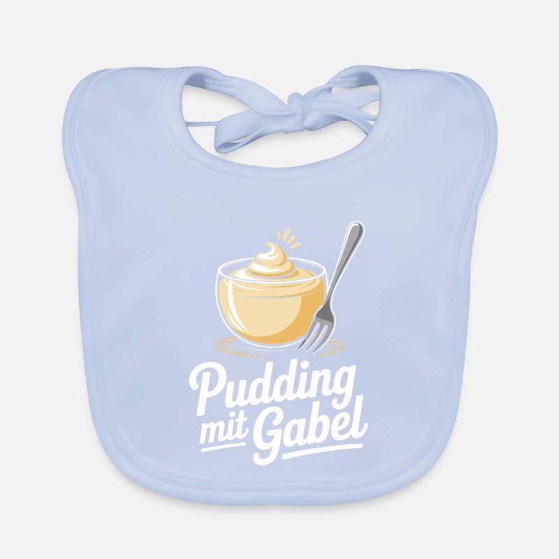 Pudding à la fourchette Bavoir bio Bébé