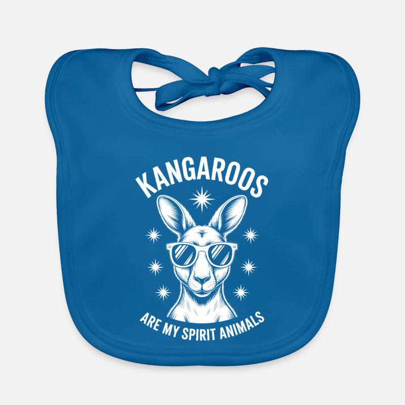 Kangaroo Spruch Kangaroo Lustige Kangaroo Geschenk Baby Bio-Lätzchen