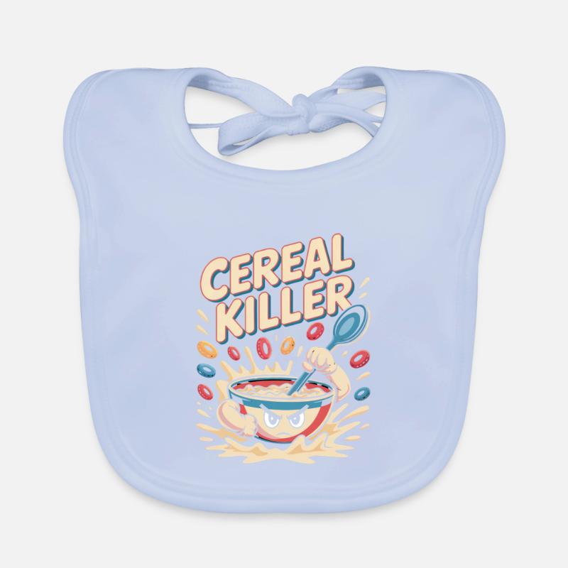 Retro Breakfast Organic Baby Bibs