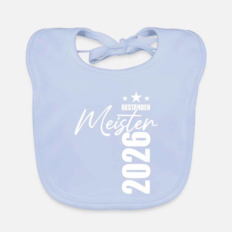 Master passed in 2026 - exam - success Organic Baby Bibs