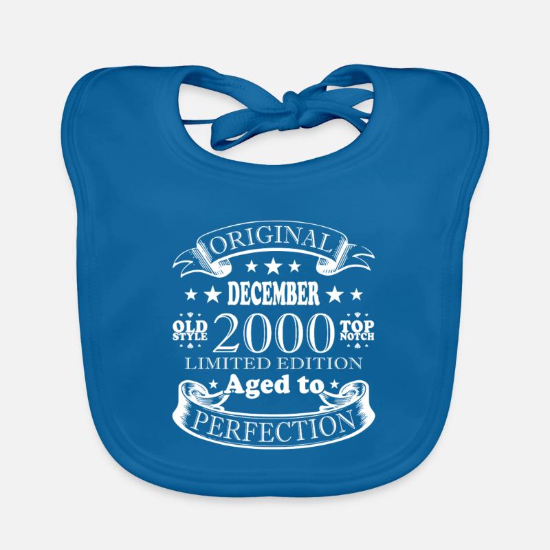 Dezember 2000 Jubiläum Dezember 2000 Dezember Baby Bio-Lätzchen