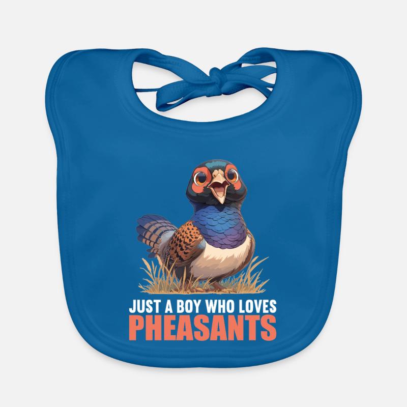 Pheasants Pheasant Organic Baby Bibs
