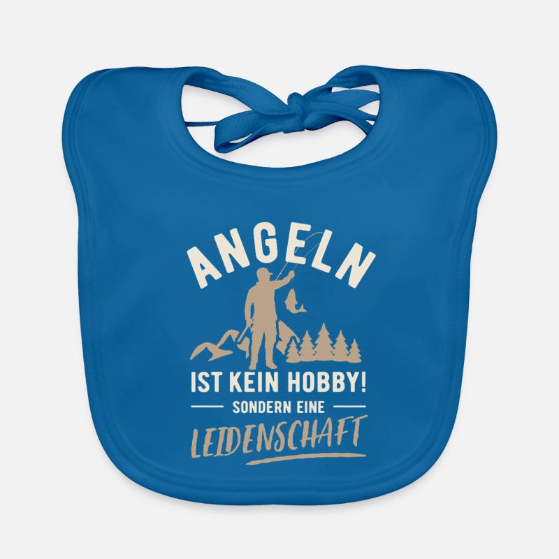 Fishing | Not a hobby but a passion Organic Baby Bibs