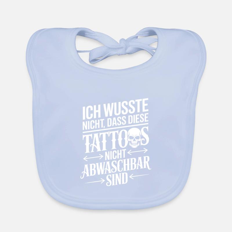 Tatouages non lavables : Déclaration Bavoir bio Bébé