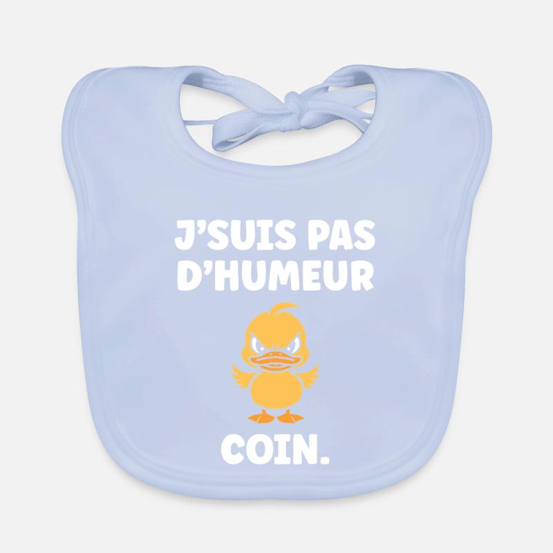Grumpy Duck MÜNZ Baby Bio-Lätzchen
