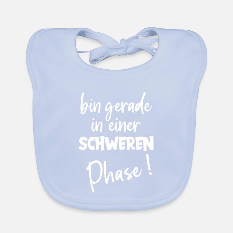 Je suis juste dans une période difficile avec le poids de l’humour Bavoir bio Bébé