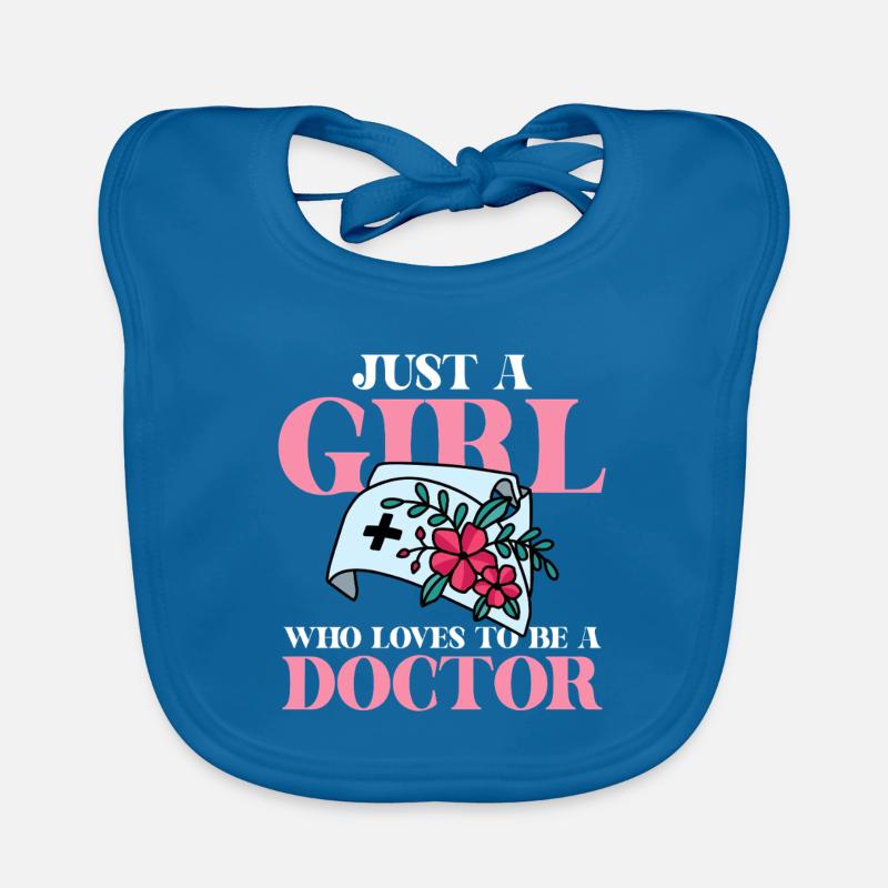 Juste une Miss Docteure Bavoir bio Bébé