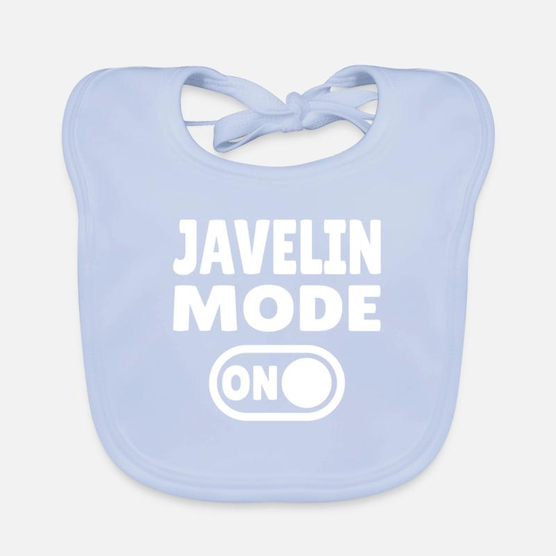 Mode Javelot ACTIVÉ - Lancer de Javelot Bavoir bio Bébé