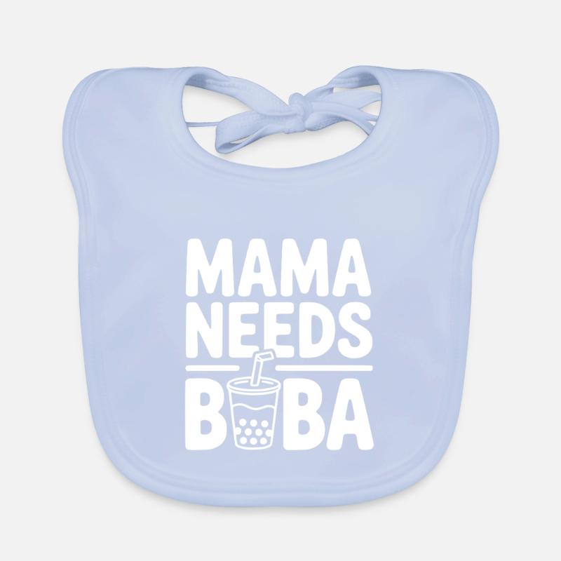 Mama Needs Boba Organic Baby Bibs