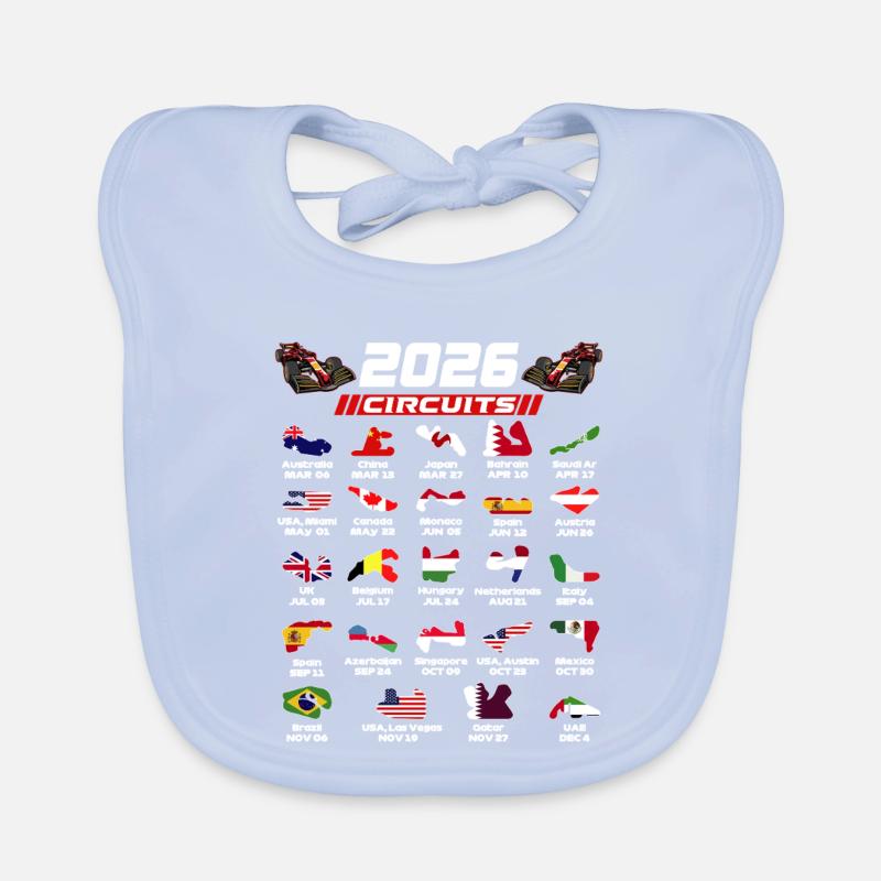 Circuits de Formule 2026 pour les vrais fans de Formule Bavoir bio Bébé