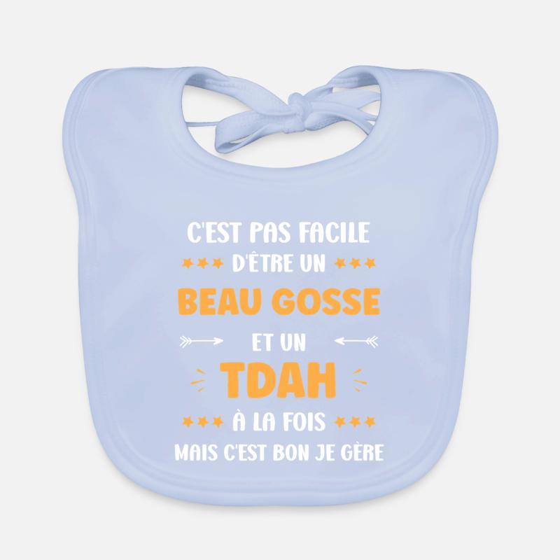 ADHD Organic Baby Bibs