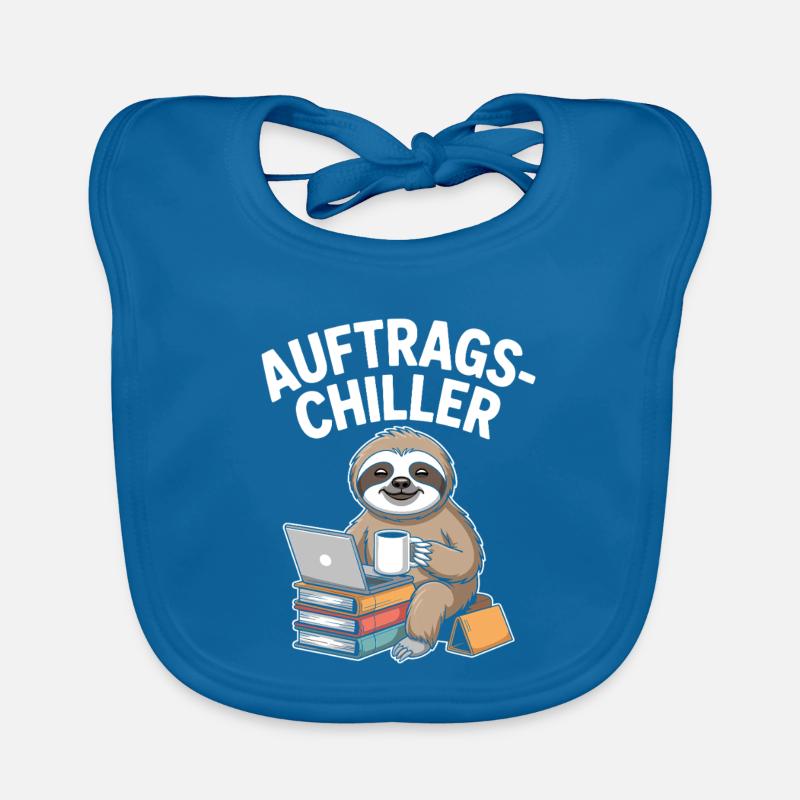 Commander Chiller Commander Chiller Bureau Sloth Bavoir bio Bébé