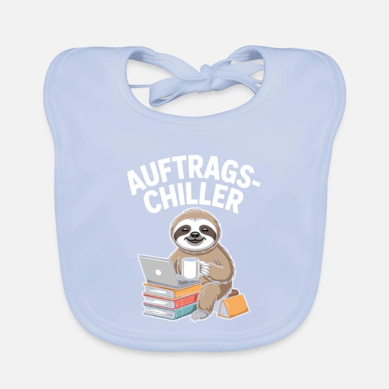 Commander Chiller Commander Chiller Bureau Sloth Bavoir bio Bébé