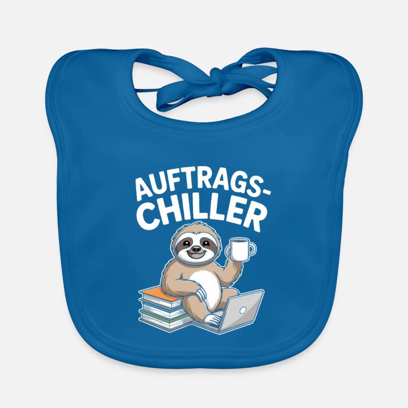 Commander Chiller Commander Chiller Bureau Sloth Bavoir bio Bébé