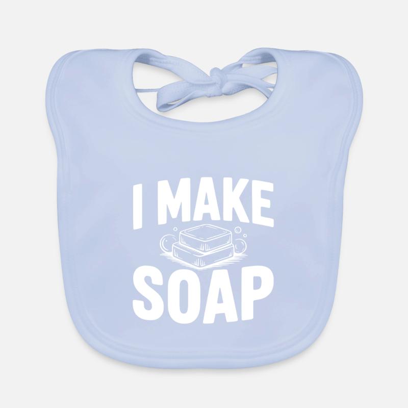 Je fais du savon Bavoir bio Bébé