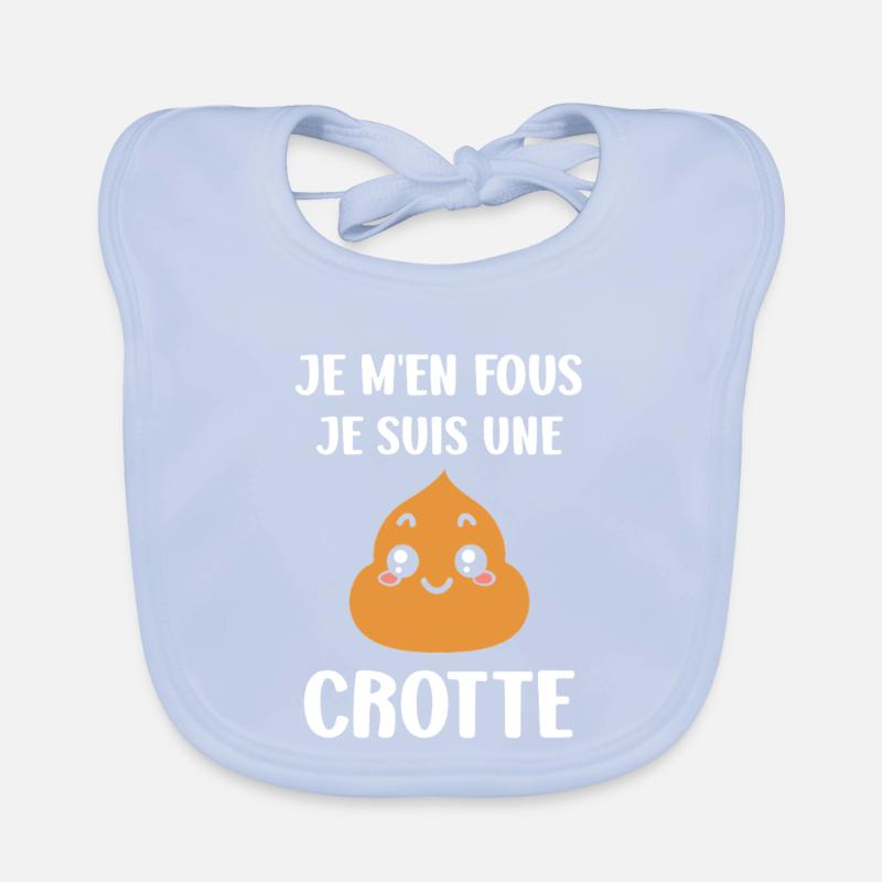 crotte Bavoir bio Bébé