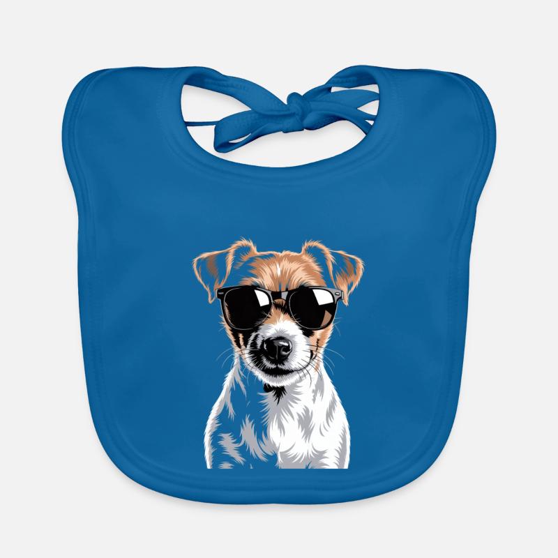 Jack Russell Terrier Bavoir bio Bébé
